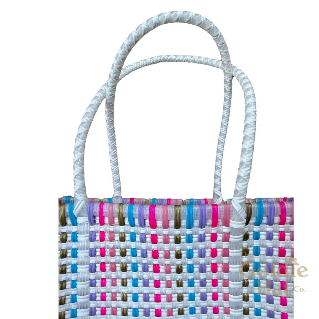 Multicolor Open Tote