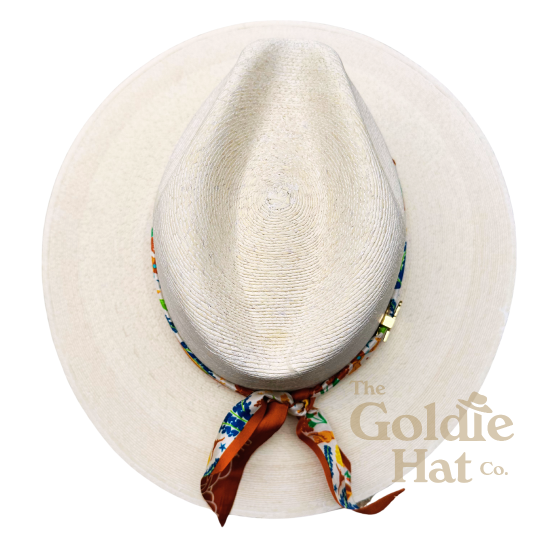 Texas Longhorns Hat with Twilly & Texas Pendant