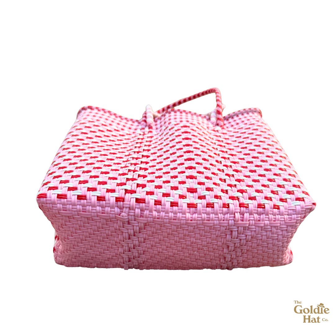 Goldie Small Bag in Red, Pink, and Orange