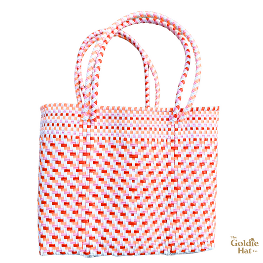 Goldie Small Bag in Pink, Red, and Orange