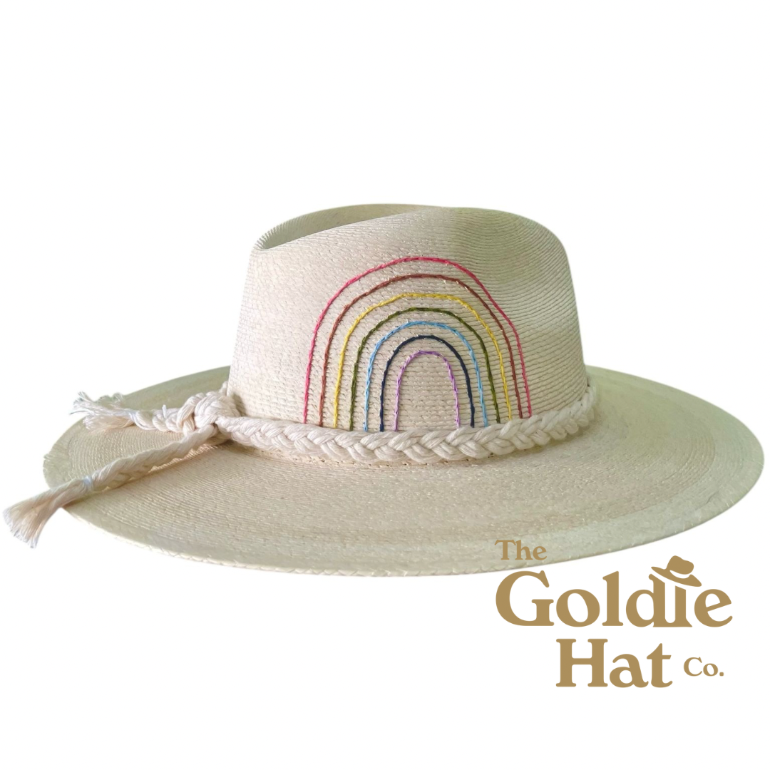 Rainbow Palm Hat