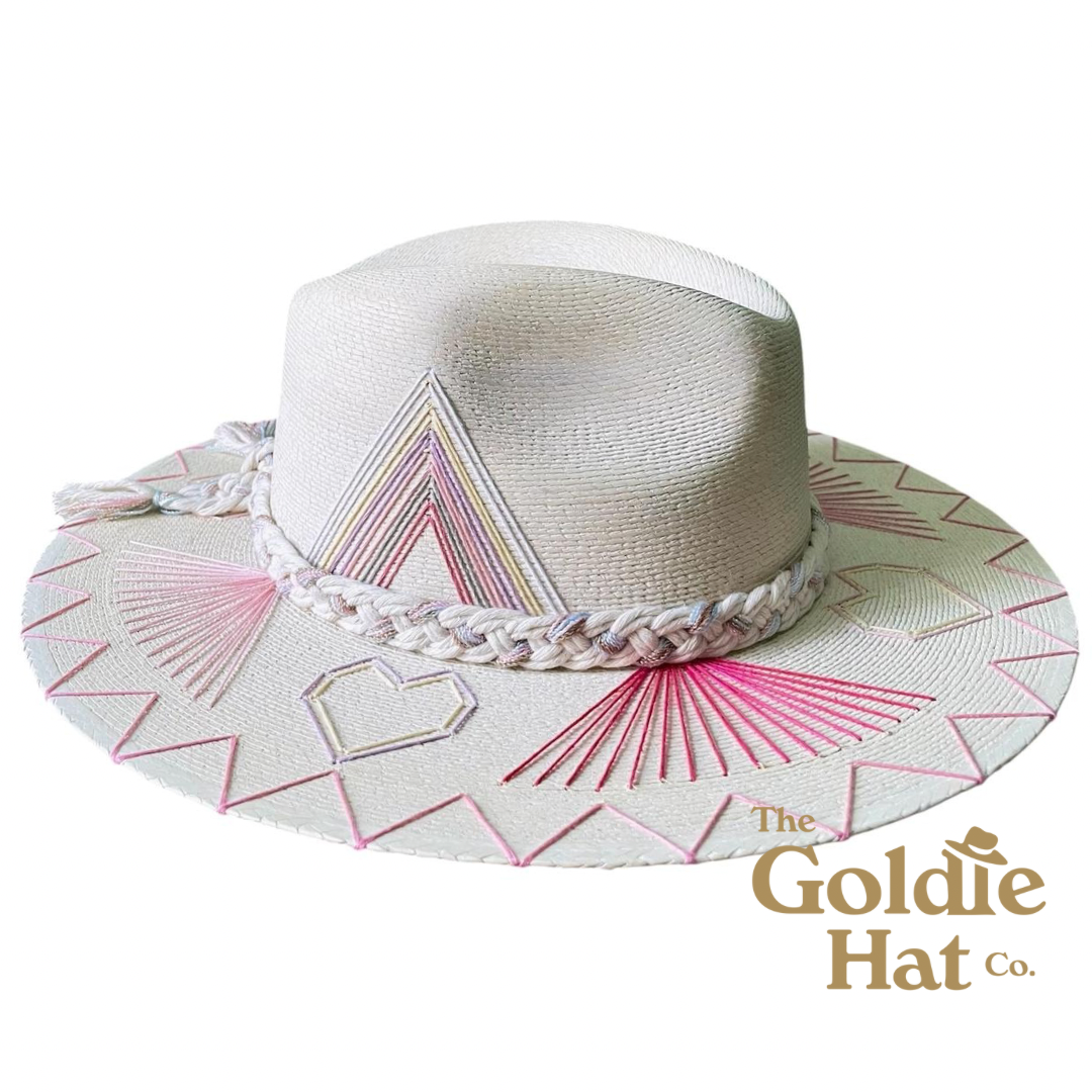 Heart Palma Pink Multi Hat
