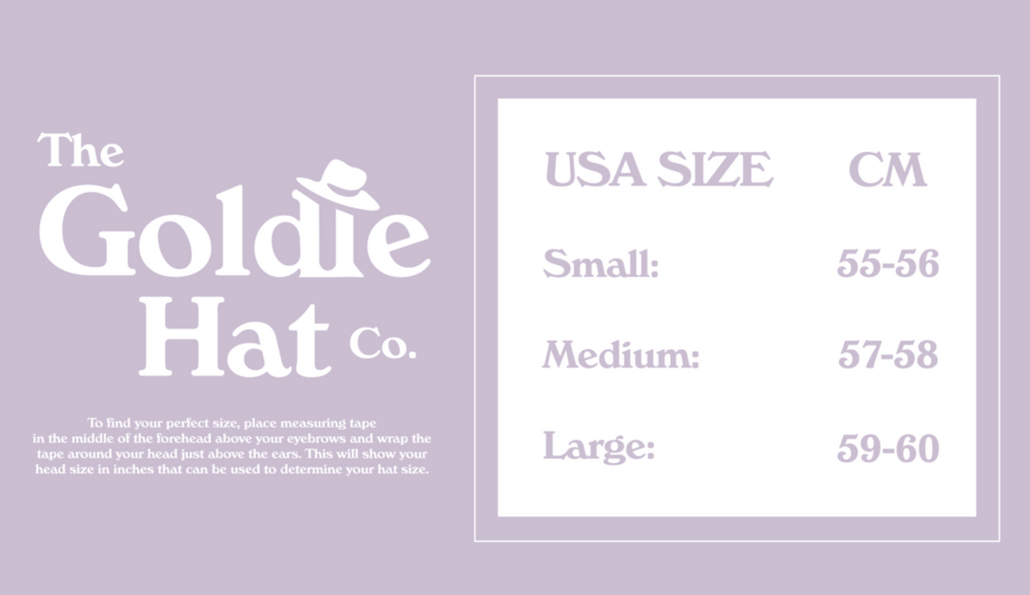 Goldie Bee Hat Purple