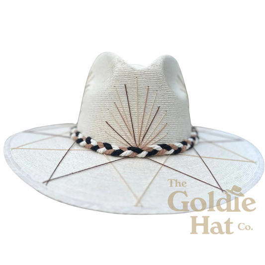 Palma Hat Brown with Brown Band