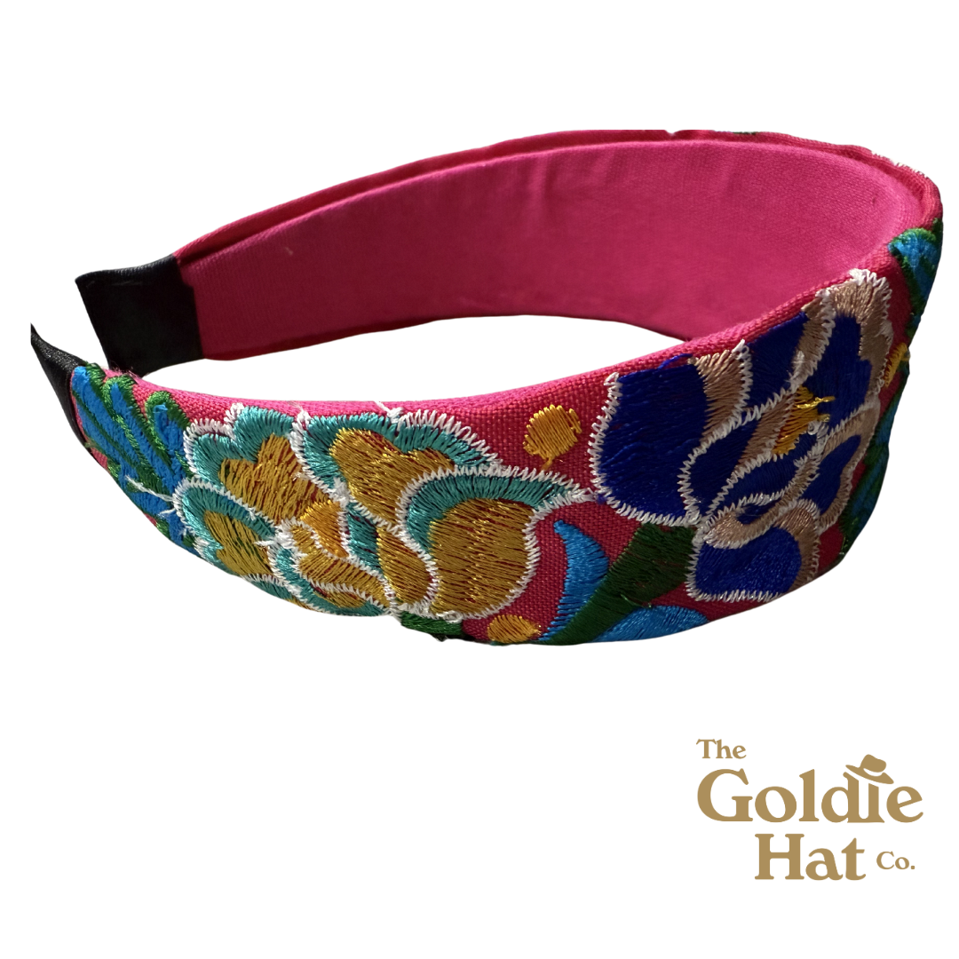 Headbands Embroidered
