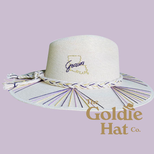 LSU Inspired Game Day Hat PREORDER