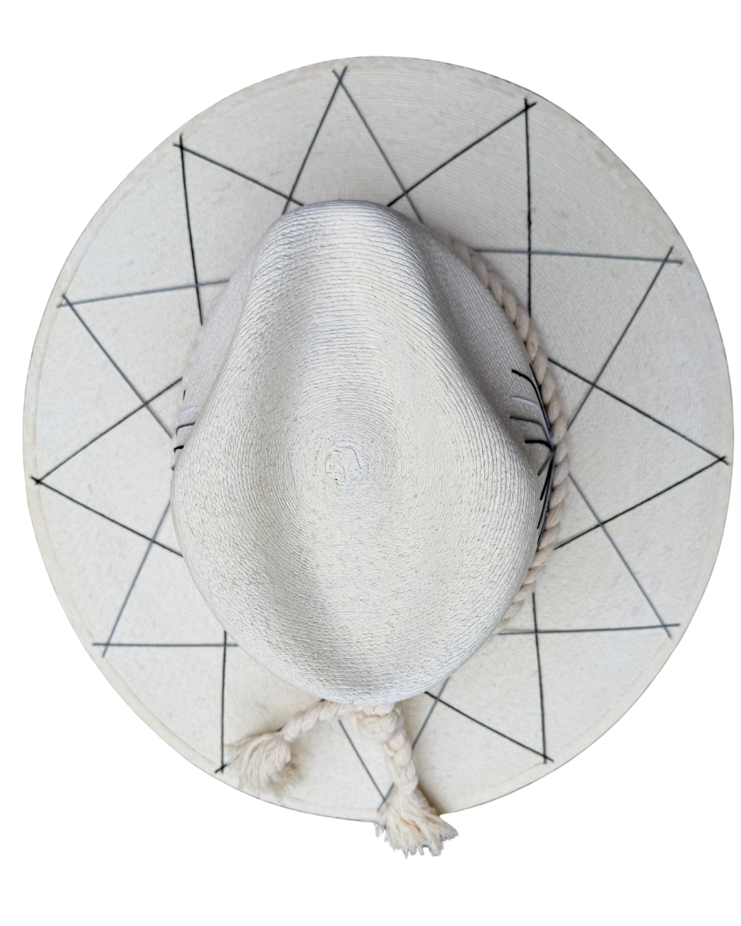 Palma Hat Black and Grey