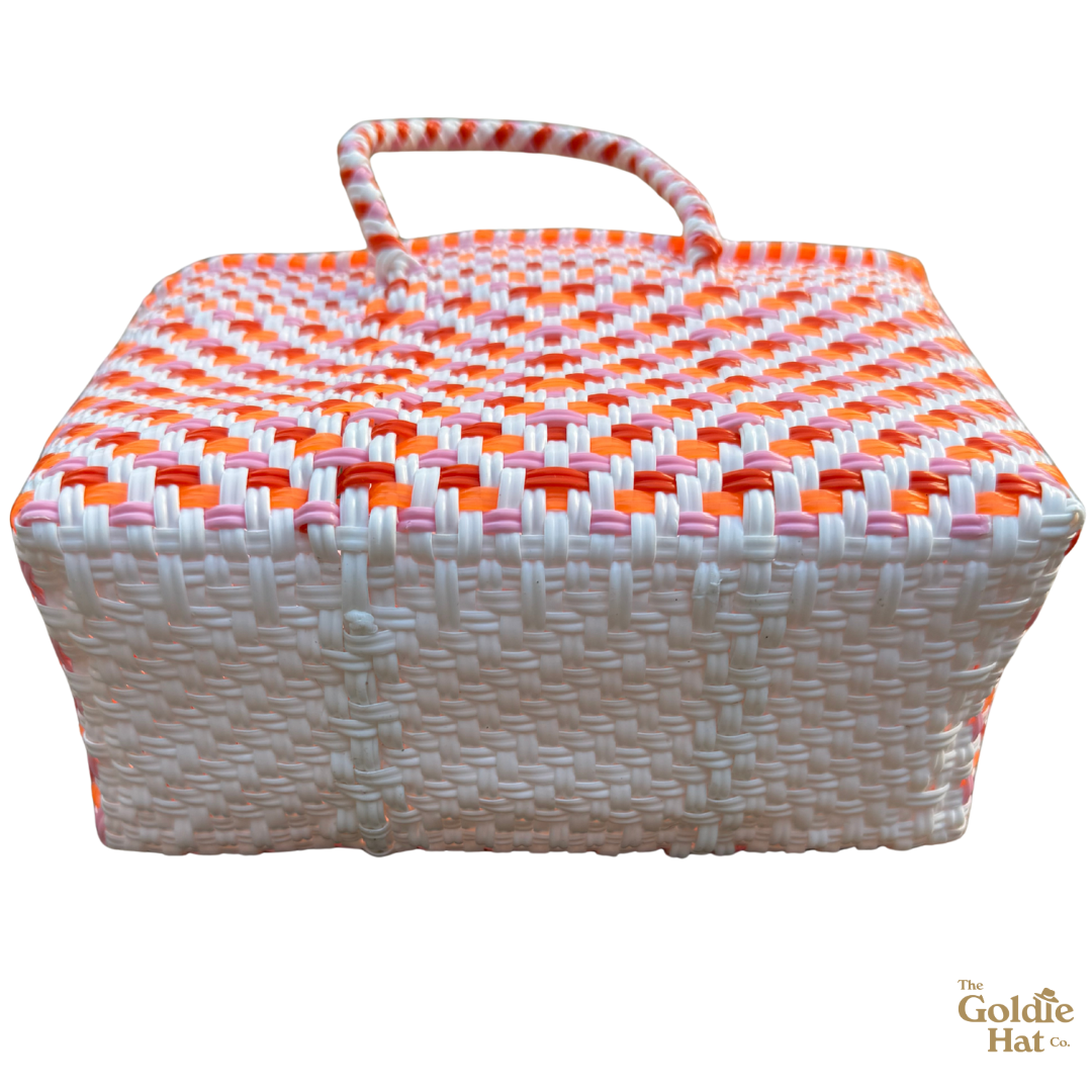 Goldie Mini Bag in Pink, Red, and Orange