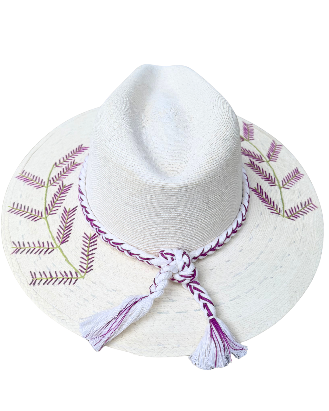 Lavender Palm Hat