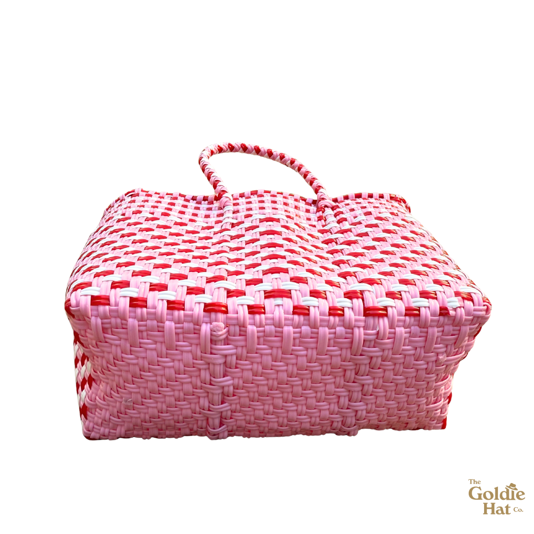 Goldie Mini Bag in Red/Pink