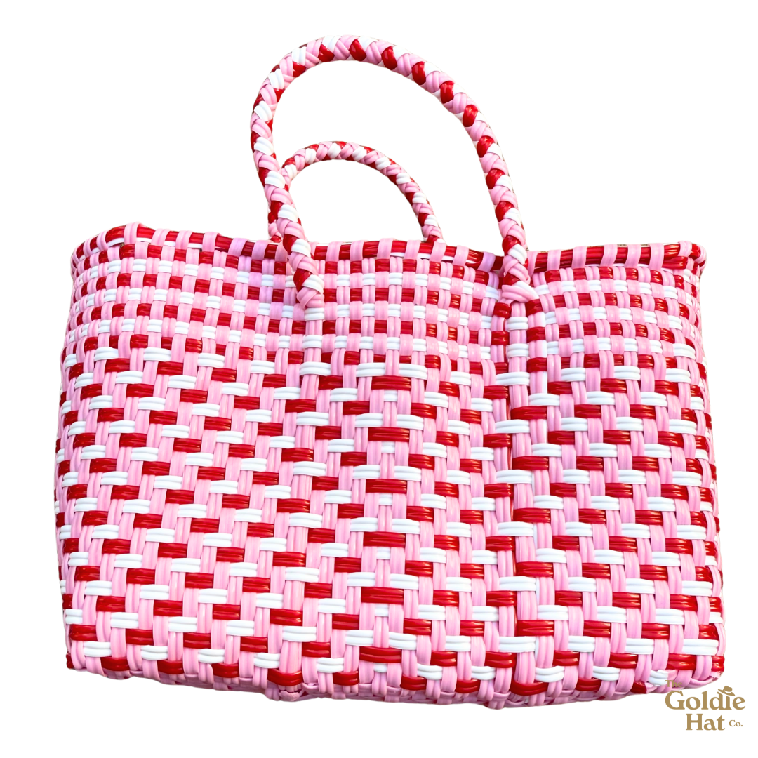 Goldie Mini Bag in Red/Pink