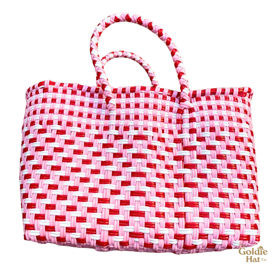 Goldie Mini Bag in Red/Pink