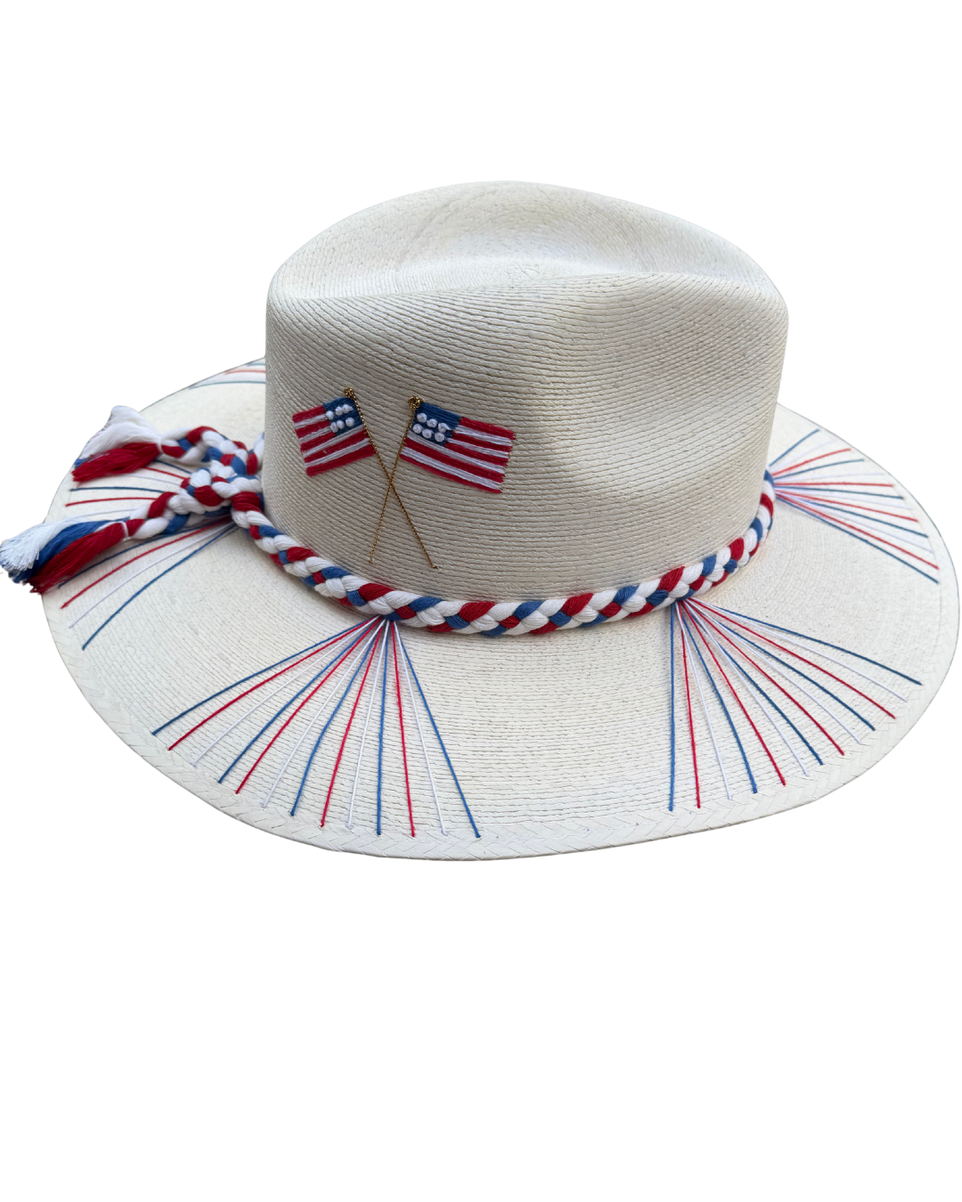 USA DOUBLE FLAG PALMA HAT