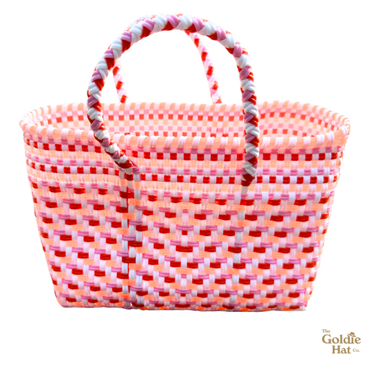 Goldie Mini Bag in Pink, Red, and Orange