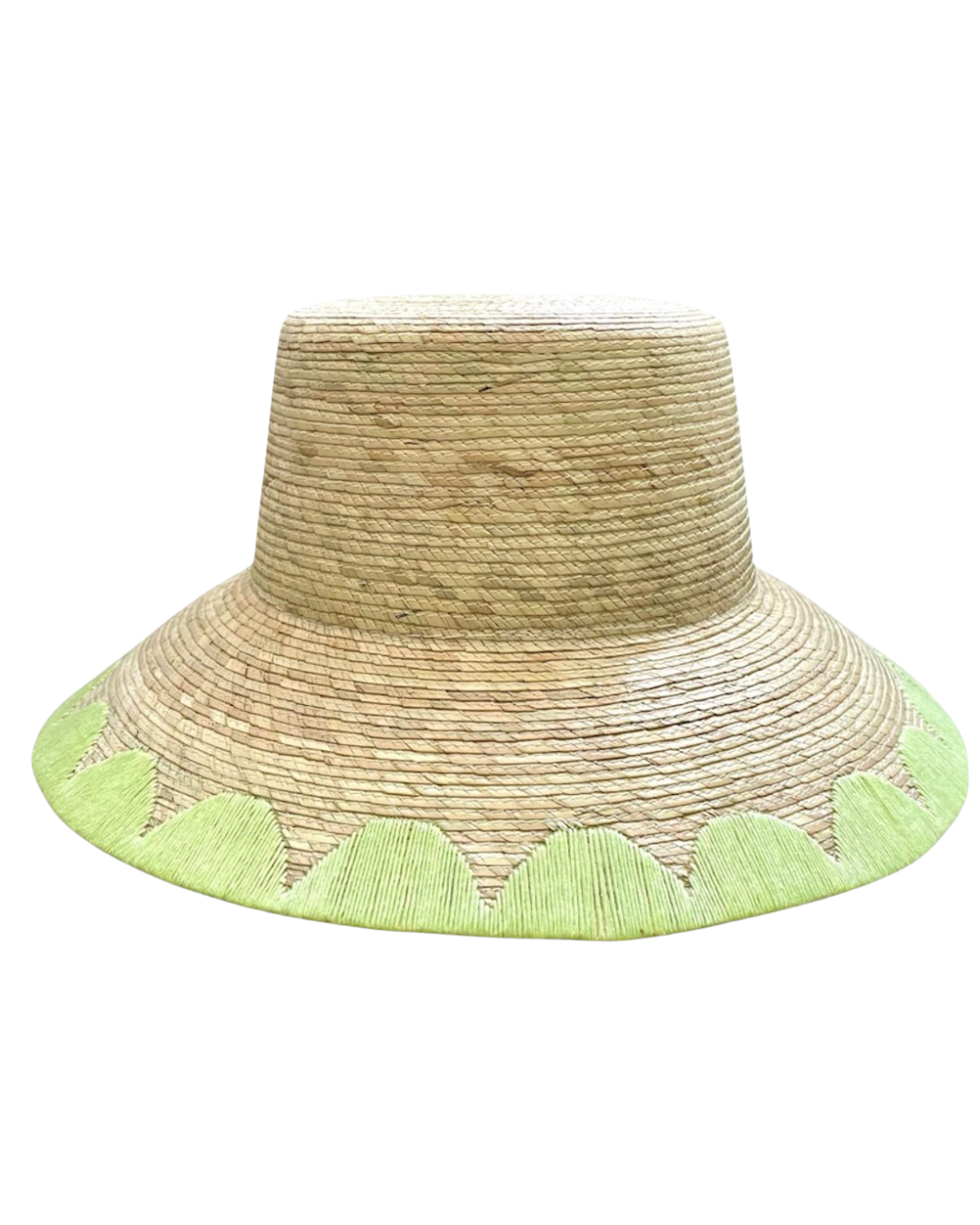Lime Green Scallop Bucket Hat PREORDER