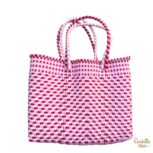 Goldie Small Bag in Red, Pink, and Orange