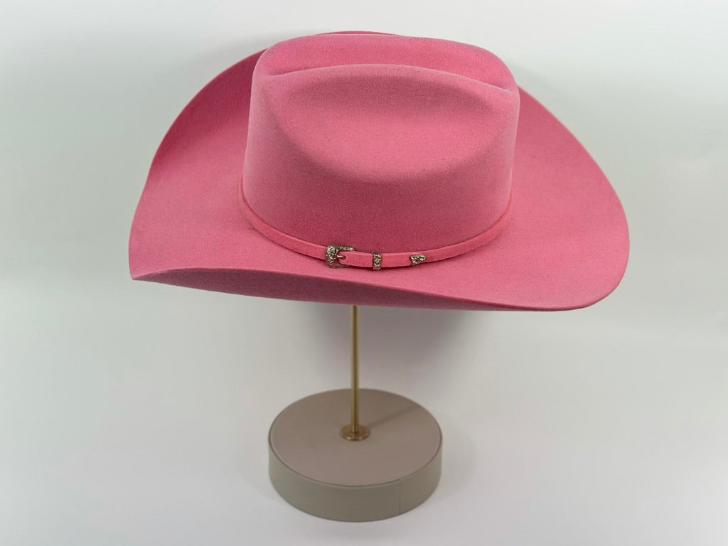 Cowboy Felt Barbie Pink