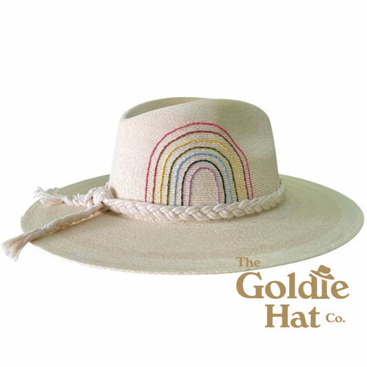 Rainbow Palm Hat