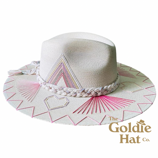 Heart Palma Pink Multi Hat
