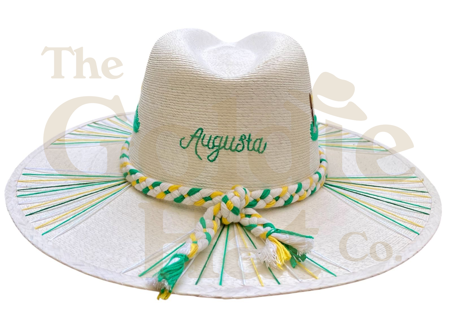 Hole in One Green Palm Hat
