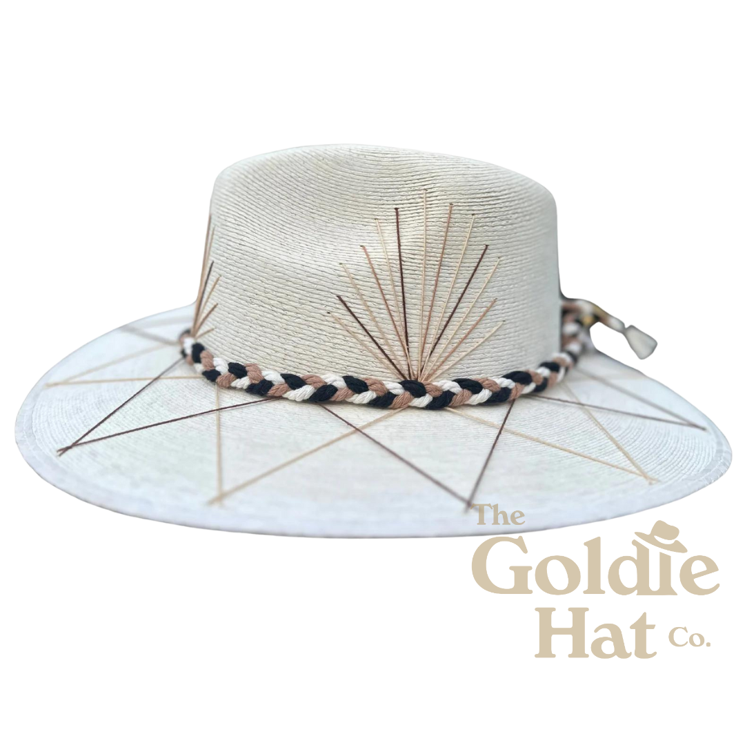 Palma Hat Brown with Brown Band